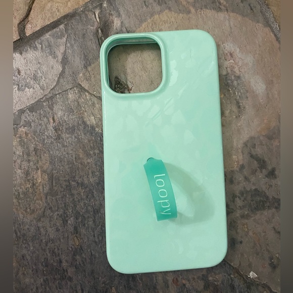 Loopy Case Accessories - Aqua phone case